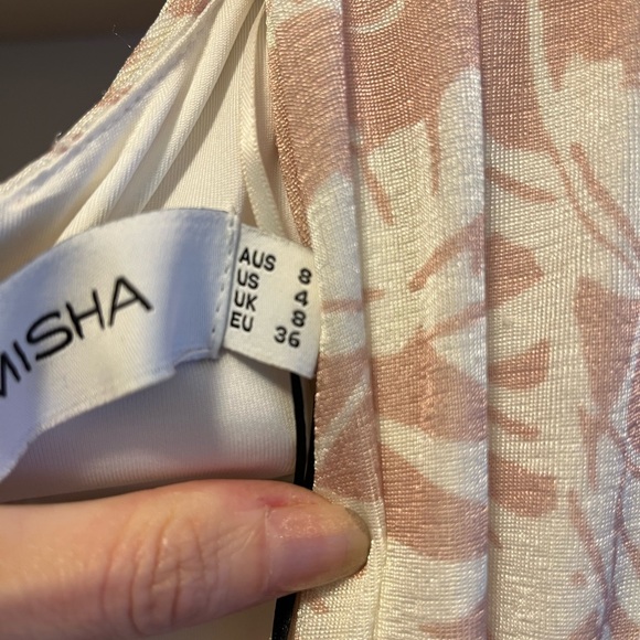 Misha Collection Revolve Faux Wrap Dress - Picture 8 of 8